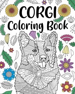 Cover Corgi Coloring Book