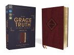 Niv, the Grace and Truth Study Bible (Trustworthy and Practical Insights), Personal Size, Leathersoft, Burgundy, Red Letter, Comfort Print