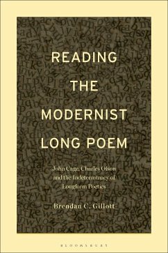 Cover Reading the Modernist Long Poem