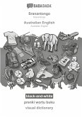 BABADADA black-and-white, Sranantongo - Australian English, prenki wortu buku - visual dictionary