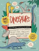 DINOSAURS Coloring + Activity Book