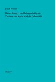 Darstellungen und Interpretationen: Thomas von Aquin und die Scholastik