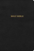 KJV Large Print Thinline Bible, Black Leathertouch