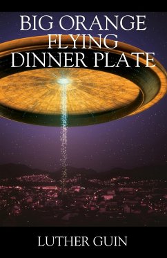 Big Orange Flying Dinner Plate - Guin, Luther