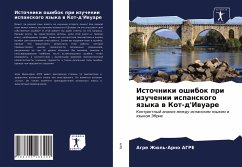 Cover Istochniki oshibok pri izuchenii ispanskogo qzyka w Kot-d'Iwuare