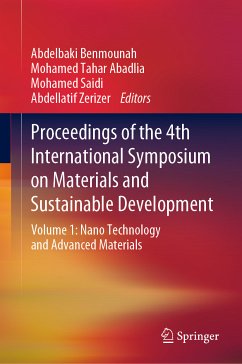 Proceedings of the 4th International Symposium on Materials and Sustainable Development (eBook, PDF)