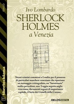 Cover Sherlock Holmes a Venezia (eBook, ePUB)