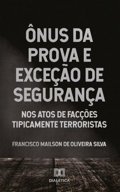Cover Ônus da prova e exceção de segurança (eBook, ePUB)