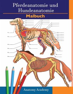 Cover Farbbuch für Pferde- und Hundeanatomie