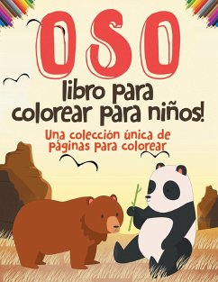 Oso libro para colorear para niños! Una colección única de páginas para colorear - Illustrations, Bold