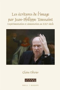 Les Écritures de l'Image Par Jean-Philippe Toussaint - Olivier, Claire