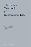 Italian Yearbook of International Law 29 (2019)