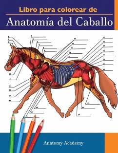 Libro para colorear de Anatomía del Caballo - Academy, Anatomy