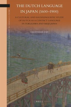 The Dutch Language in Japan (1600-1900) - Joby, Christopher