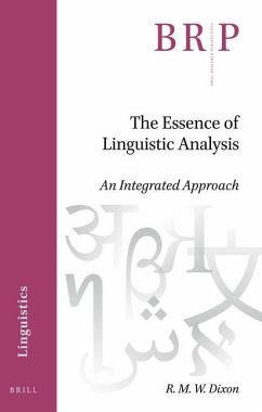 The Essence of Linguistic Analysis - Dixon, R M W