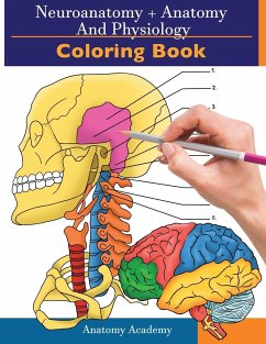 Neuroanatomy + Anatomy and Physiology Coloring Book - Harrison, Clement
