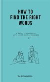How to Find the Right Words (eBook, ePUB)
