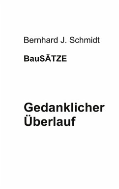 Gedanklicher Überlauf (eBook, ePUB) - Schmidt, Bernhard J.