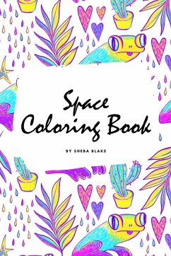 Space Coloring Book for Adults (6x9 Coloring Book / Activity Book) - Blake, Sheba