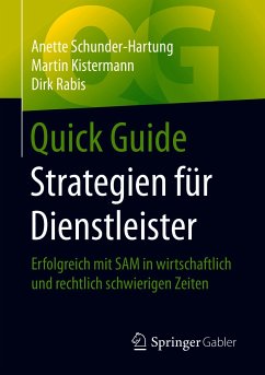 Quick Guide Strategien für Dienstleister (eBook, PDF) - Schunder-Hartung, Anette; Kistermann, Martin; Rabis, Dirk