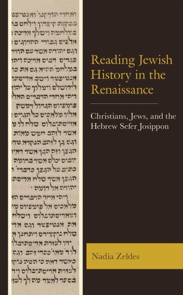 Reading Jewish History in the Renaissance (eBook, ePUB)