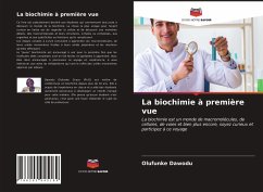 Cover La biochimie à première vue