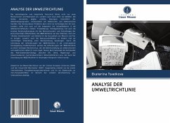 ANALYSE DER UMWELTRICHTLINIE - Tsvetkova, Ekaterina