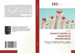 POUR ET CONTRE LA DEMOCRATIE PROSÔPONISTE - Mpala, Louis