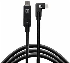 Tether Tools TetherPro USB-C auf USB-C rechter Winkel schwarz