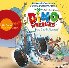 Das große Rennen / Dino Wheelies Bd.2 (Audio-CD) (Restauflage) - Weinert, Matthias