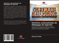 Solutions automatisées de débogage de logiciels - Fatahi, Maryam