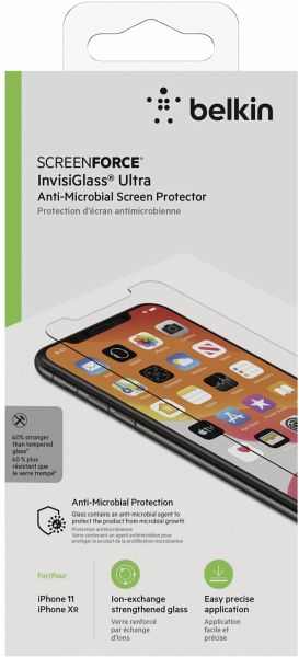 Belkin ScreenForce InvisiG.Ultra antimik.iPhone 11/XR F8W942zz-AM -  Portofrei bei bücher.de kaufen