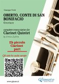 Eb Piccolo Clarinet part of "Oberto" for Clarinet Quintet (fixed-layout eBook, ePUB)
