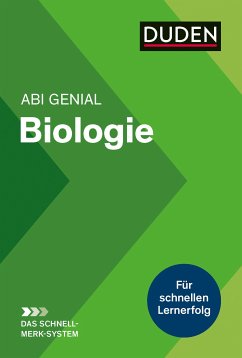 Abi genial Biologie - Das Schnell-Merk-System (eBook, PDF) - Probst, Wilfried; Klonk, Sabine