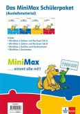 MiniMax 4.Paket für Lernende (4 Themenhefte: Zahlen und Rechnen A, Zahlen und Rechnen B, Größen und Sachrechnen, Geometrie) - Ausleihmaterial Klasse 4