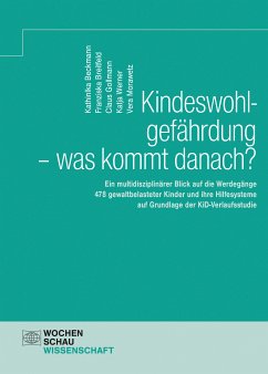 Kindeswohlgefährdung - was kommt danach? (eBook, PDF) - Beckmann, Kathinka; Breitfeld, Franziska; Gollmann, Claus; Morawetz, Vera; Werner, Katja