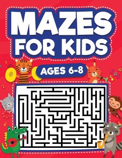 Mazes For Kids Ages 6-8 - Evans, Scarlett