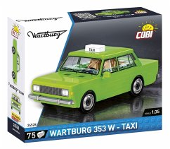 COBI 24528 - Youngtimer Collection, Wartburg 353W Taxi, 75 Klemmbausteine