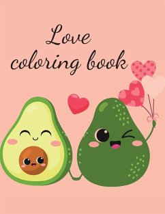 Love coloring book - Publishing, Cristie