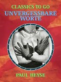 Unvergessbare Worte (eBook, ePUB)