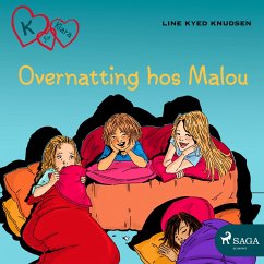 Cover K for Klara 4 - Overnatting hos Malou (MP3-Download)