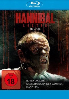 Hannibal Lecter Trilogie BLU-RAY Box - Sir Anthony Hopkins,Jodie Foster,Gary Oldman