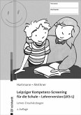 Leipziger Kompetenz-Screening für die Schule - Lehrerversion (LKS-L)