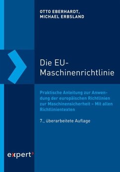 Die EU-Maschinenrichtlinie - Eberhardt, Otto;Erbsland, Michael