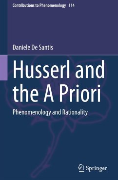 Husserl and the A Priori - De Santis, Daniele