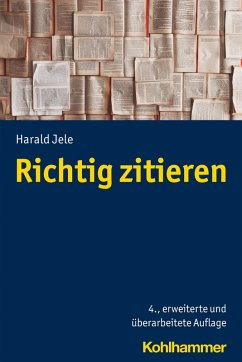 Richtig zitieren (eBook, PDF) - Jele, Harald