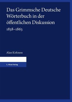 Das Grimmsche Deutsche Wörterbuch in der öffentlichen Diskussion 1838-1863 (eBook, PDF)