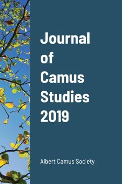 Cover Journal of Camus Studies 2019 (eBook, ePUB)