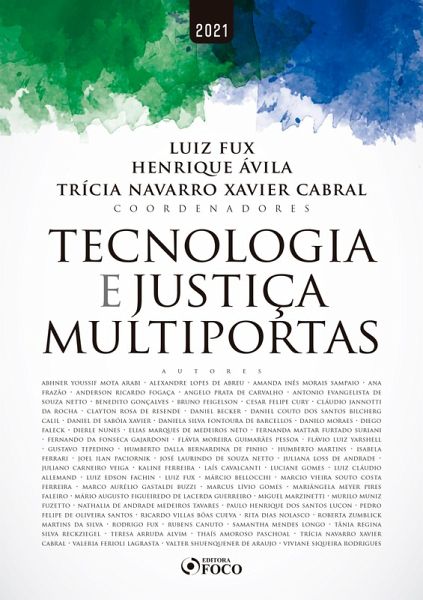 Tecnologia e Justiça Multiportas (eBook, ePUB) Tecnologia e Justiça Multiportas (eBook, ePUB)
