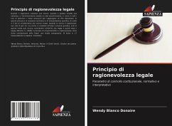 Principio di ragionevolezza legale - Blanco Donaire, Wendy